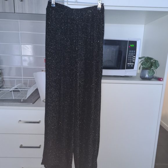 Glitter Wide-leg Pants - Picture 4 of 4